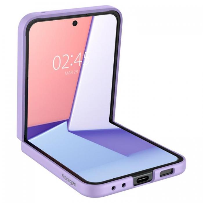 Spigen - Spigen Galaxy Z Flip 5 Mobilskal Air Skin - Rose Lila