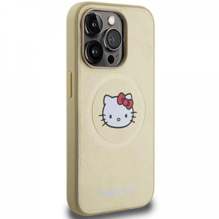 Hello Kitty - Hello Kitty iPhone 14 Pro Max Mobilskal Magsafe Lder Kitty Head