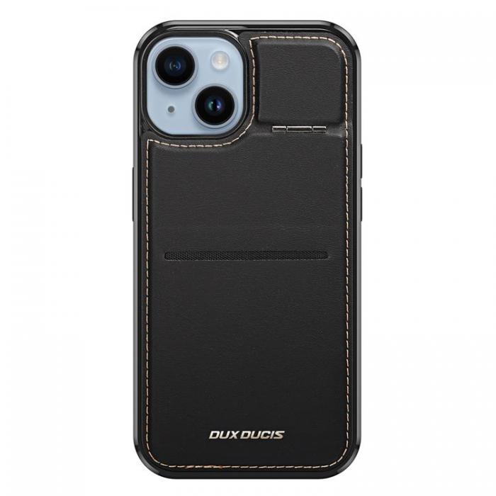 Dux Ducis - Dux Ducis iPhone 15 Mobilskal Korthllare Magsafe RFID - Svart
