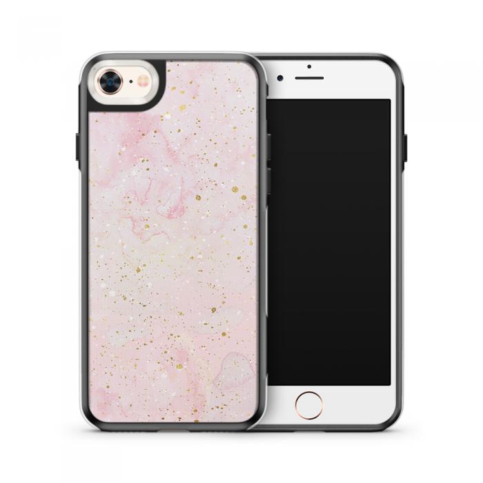 UTGATT5 - Fashion mobilskal till Apple iPhone 8 - Pink Marble
