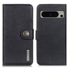 KHAZNEH - KHAZNEH Google Pixel 8 Plånboksfodral Cowhide - Svart