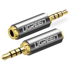 Ugreen - Ugreen Audio Adapter Jack 3.5mm Female Till Jack 2.5mm Male - Svart