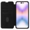 Nillkin - Nillkin iPhone 14 Plnboksfodral Qin Pro - Svart