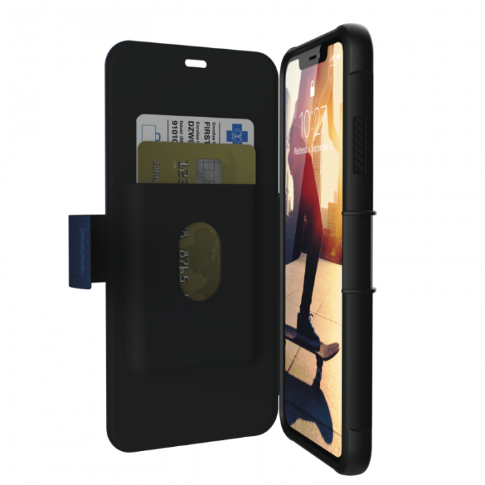 UTGATT4 - UAG iPhone XS Max Metropolis Wallet - Koboltbl
