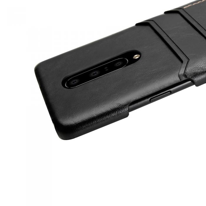 UTGATT4 - Mobilskal med kortplatser till OnePlus 7 Pro - Svart