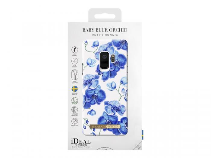 UTGATT4 - iDeal of Sweden Fashion Case Samsung Galaxy S9 - Baby Blue Orchid