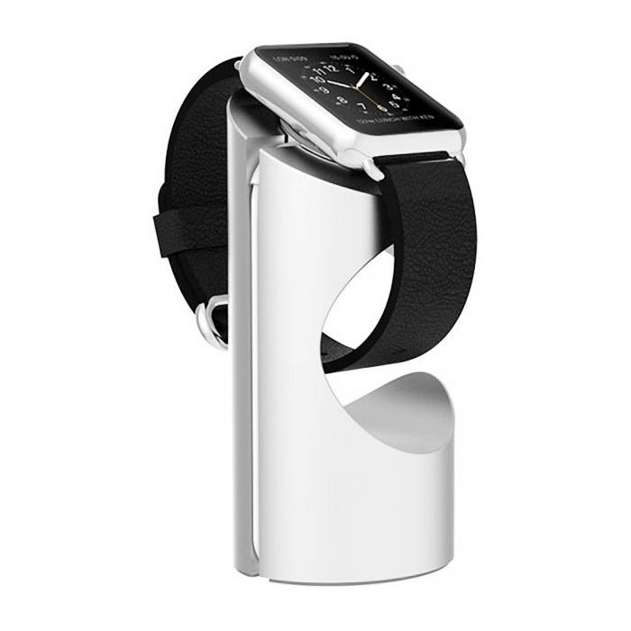 UTGATT1 - Just Mobile TimeStand - Super-elegant stll i aluminium fr Apple Watch - Svart