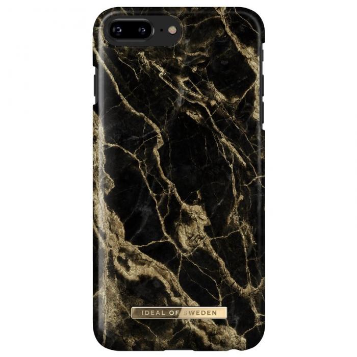 UTGATT5 - iDeal Fashion Skal iPhone 6/6s/ 7/8 Plus - Golden Smoke Marble