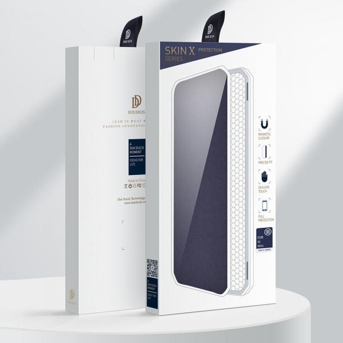 Dux Ducis - Dux Ducis Skin X Plnboksfodral Samsung Galaxy A02s - Svart