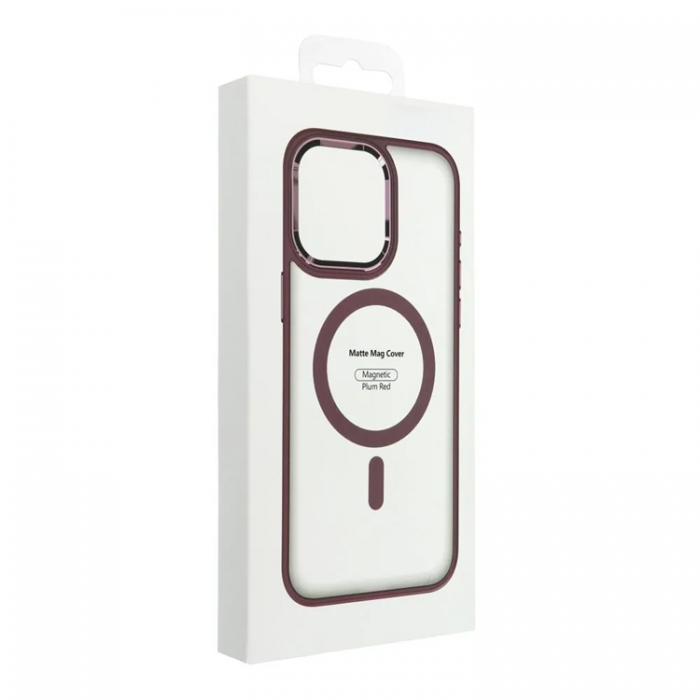 A-One Brand - iPhone 15 Mobilskal Magsafe Matte - Rd