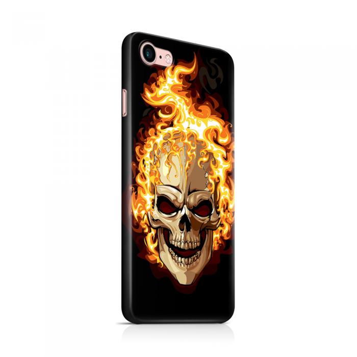 UTGATT5 - Skal till Apple iPhone 7/8 - Skull on fire