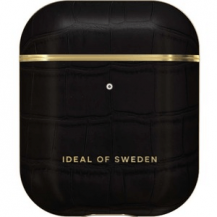 iDeal of Sweden - iDeal of Sweden | Apple Airpods 1/2 Case Black Croco
