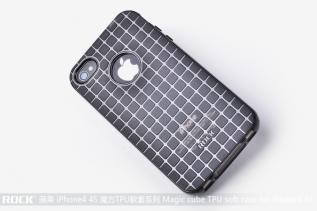 ROCK - Rock Flexicase skydd till Apple iPhone 4 och 4S (Black)