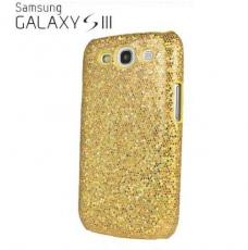 A-One Brand - Sparkle Baksideskal tillSamsung Galaxy S3 i9300 (Gul)
