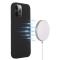 A-One Brand - iPhone 14 Pro Skal Magsafe Silicone Ultra Slim - Svart