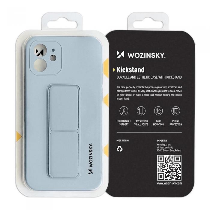 Wozinsky - Wozinsky Kickstand Silicone Skal Samsung Galaxy S21 Ultra 5G - Gr