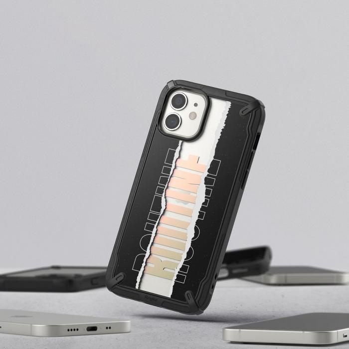 OEM - Ringke Fusion X Routine Skal iPhone 12 Mini - Svart