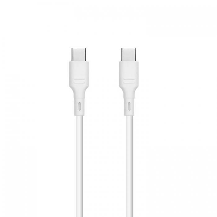 Blue Star - Blue Star USB-C till USB-C kabel 1m 60W - Vit