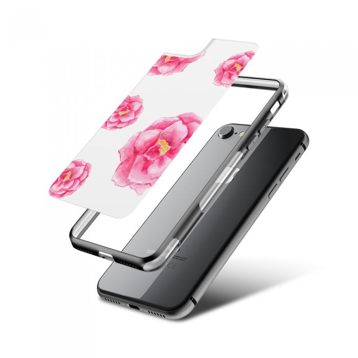 UTGATT5 - Fashion mobilskal till Apple iPhone 8 - Big flowers