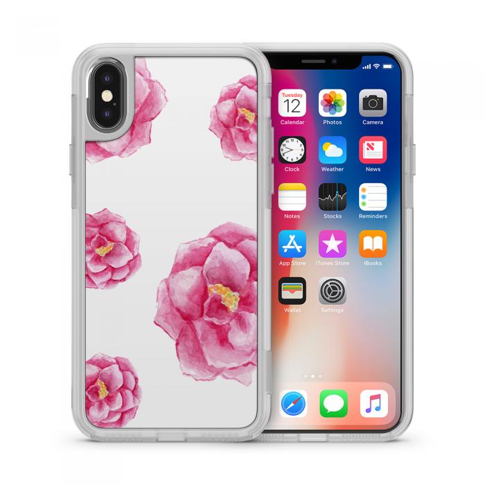 UTGATT5 - Fashion mobilskal till Apple iPhone X - Big flowers