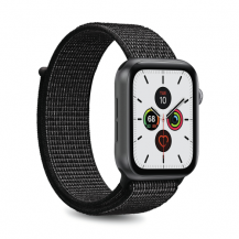 Puro&#8233;Puro Nylon Apple Watch Band 42-44mm S/M & M/L - Svart&#8233;