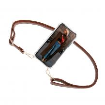 Boom of Sweden - Boom Galaxy S10 mobilhalsband skal - Strap Brown