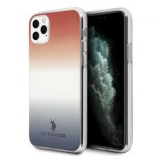 U.S. Polo Assn. - U.S.Polo Assn. Gradient Pattern Collection iPhone 11 Pro Max Röd