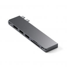 Satechi - Satechi USB-C Pro Hub Slim - Rymdgrå