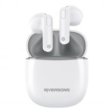 OEM - Riversong Air X26 TWS Bluetooth-örhängen Vita