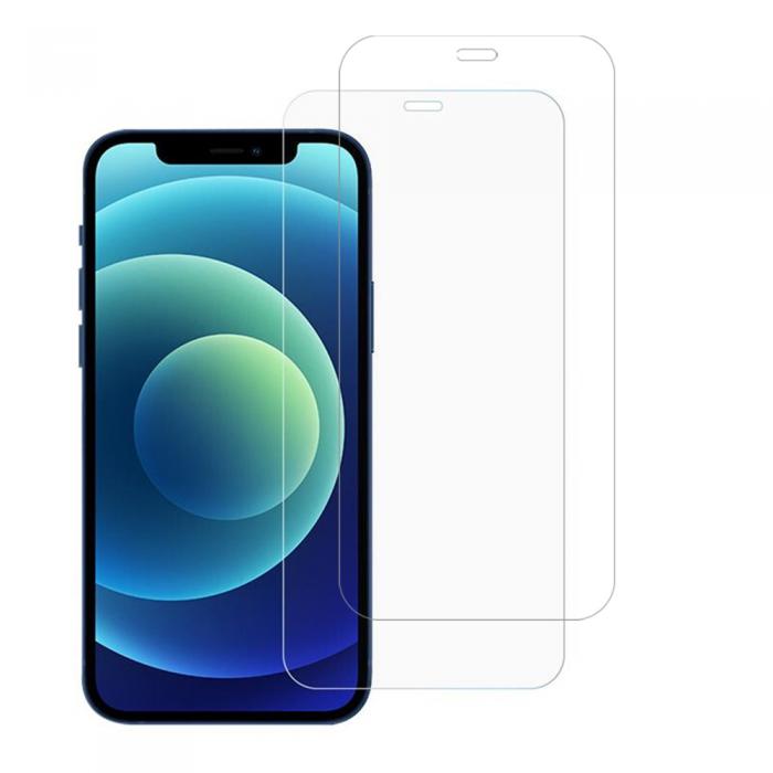 A-One Brand - [2-PACK] Hrdat Glas Skrmskydd iPhone 12 & 12 Pro - Clear