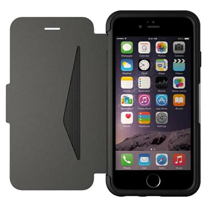 UTGATT4 - Otterbox Strada Series iPhone 6/6S Black Leather