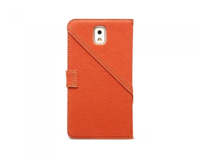 UTGATT1 - Zenus Cambridge Diary Vska till Samsung Galaxy Note 3 N9000 (Orange)