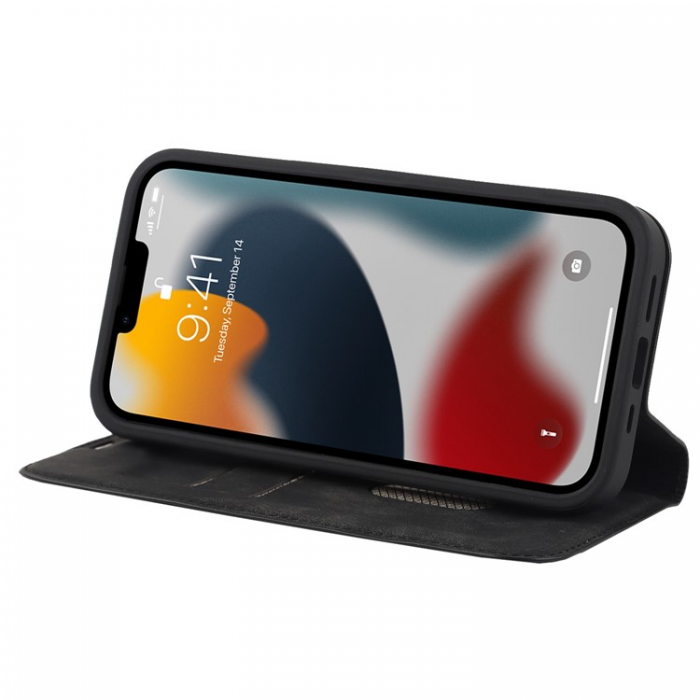 A-One Brand - iPhone 14 Pro Plnboksfodral Magsafe RFID - Svart
