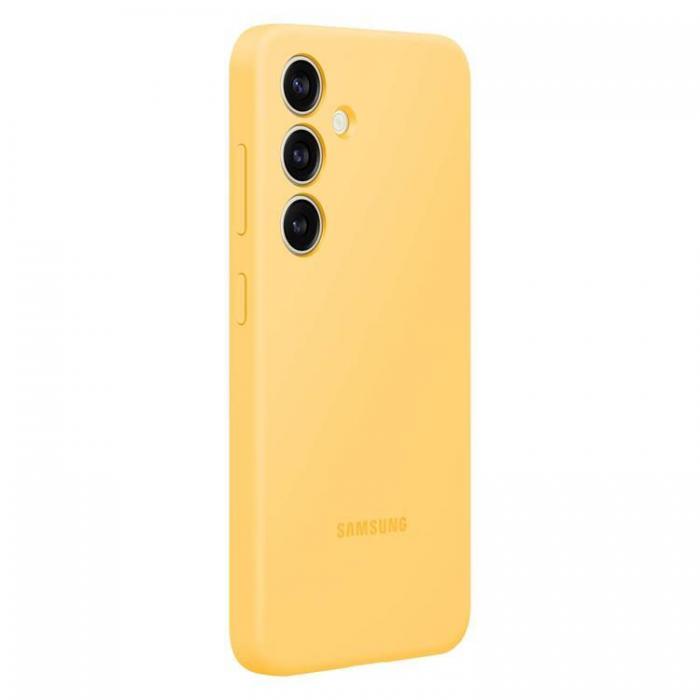 Samsung - Samsung Galaxy S24 Plus Mobilskal Silikon - Gul