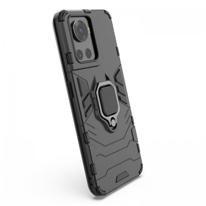 OEM - OnePlus Ace Skal Ring Armor - Svart