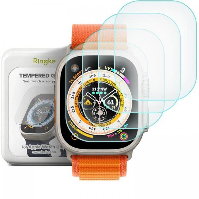 Ringke - Ringke Apple Watch Ultra 1/2 (49mm) Hrdat Glas Skrmskydd