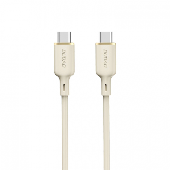 Dudao - Dudao USB-C Till USB-C Kabel 1m - Beige