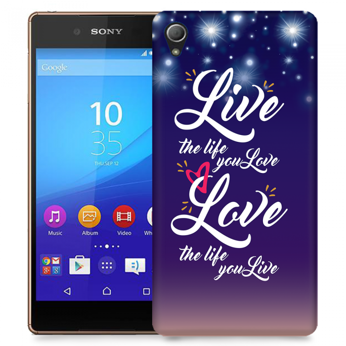 UTGATT5 - Skal till Sony Xperia Z3+ - Live, Love