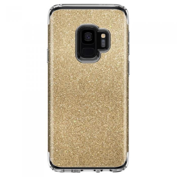 UTGATT5 - Spigen Slim Armor Galaxy S9 Glitter Guld