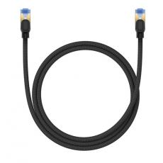 BASEUS - Baseus Internet Kabel 1m cat.7 - Braided Svart