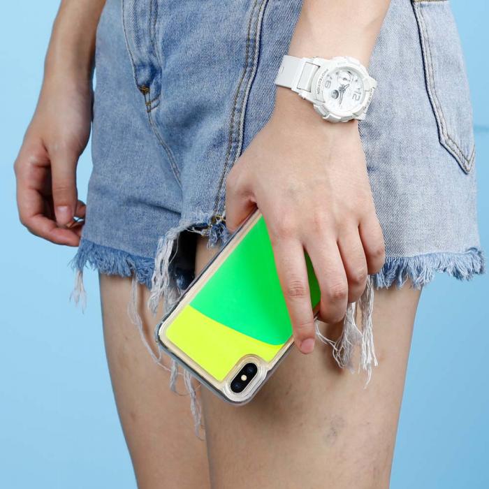 UTGATT5 - Designa Sjlv Neon Sand skal iPhone Xs Max - Grn