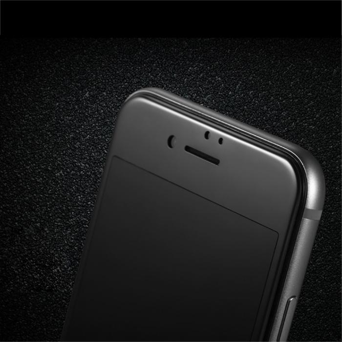 A-One Brand - Privacy Hrdat Glas Skrmskydd till Apple iPhone 7/8/SE 2020 - Svart