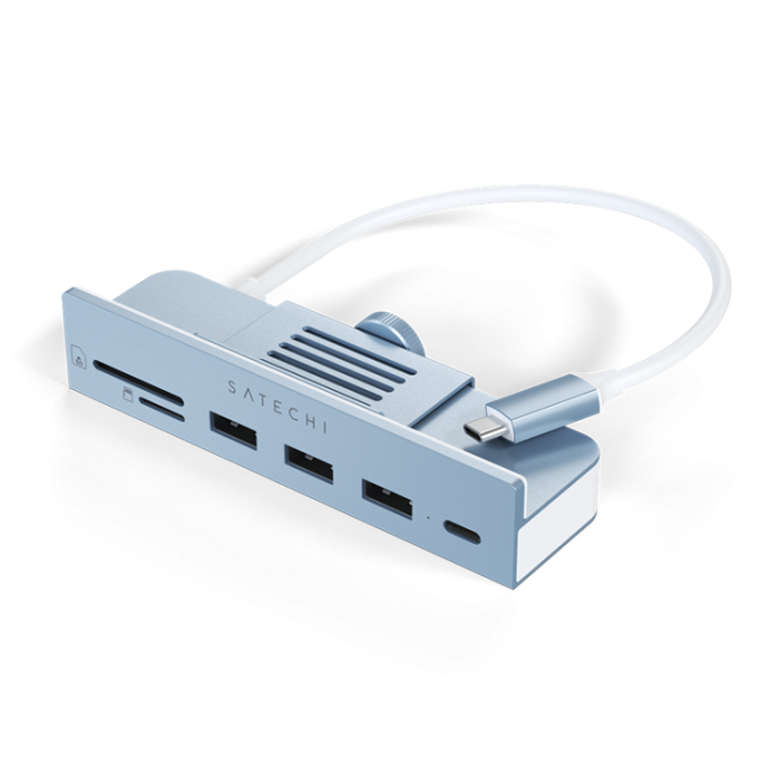 UTGATT1 - Satechi USB-C Clamp Hub Fr iMac 24-tum (2021) - Bl