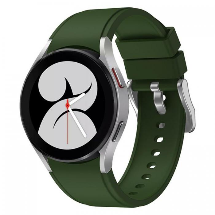 A-One Brand - Galaxy Watch 6 (40mm) Armband Silikon - Army Grn