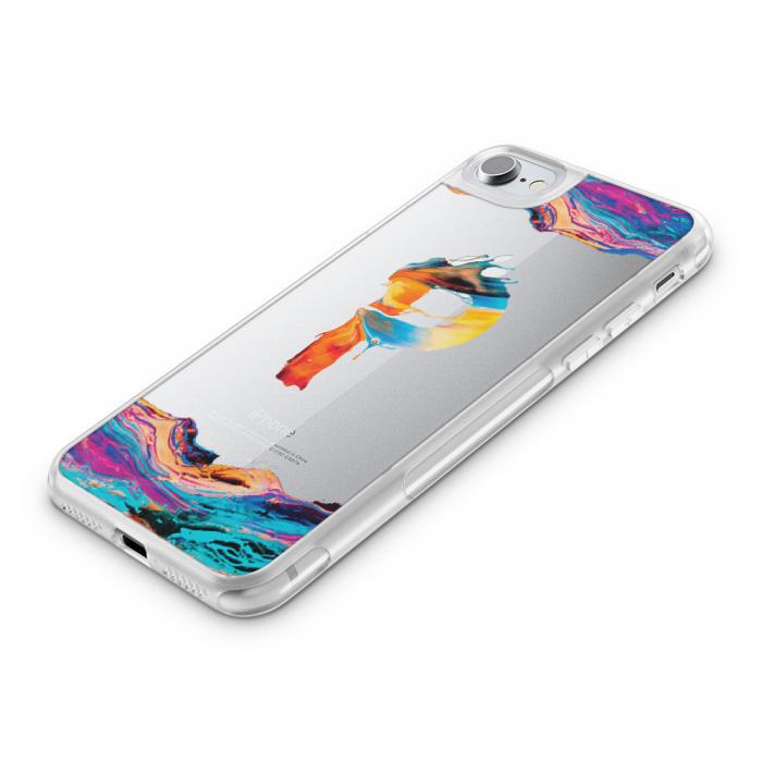 UTGATT5 - Fashion mobilskal till Apple iPhone 8 - Paint P