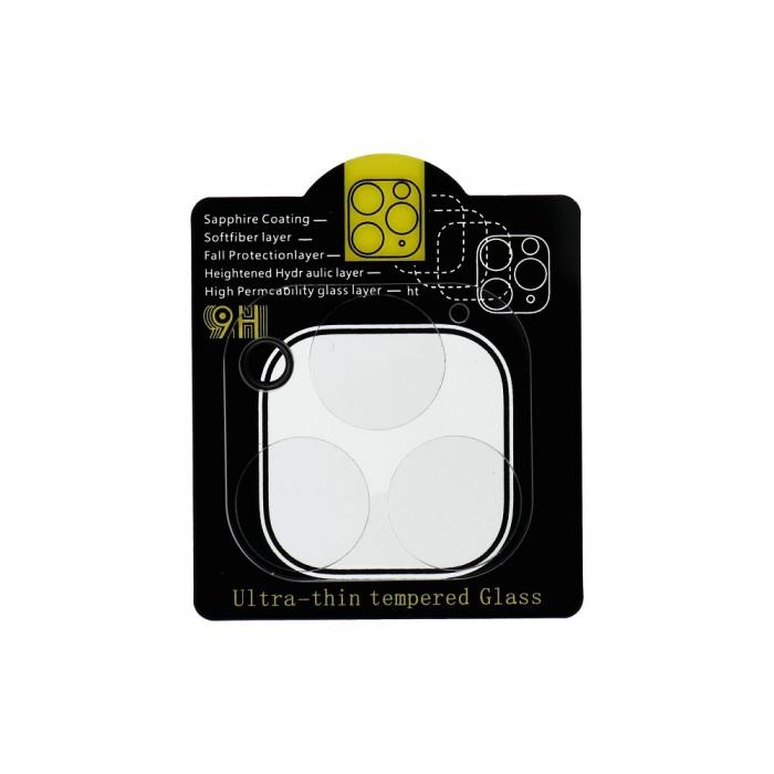 OEM - 5D Full Glue Kameralinsskydd i Hrdat glas fr iPhone 14 Pro Max