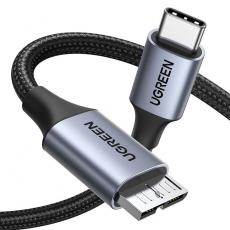 Ugreen - Ugreen USB-C till microUSB 3.0 2m - Grå