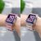 Ruhtel - Armband kompatibelt med Apple Watch 6 / 5 / 4 / SE 40mm - Rd