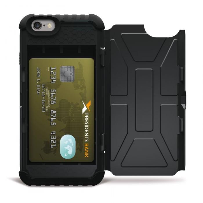 UTGATT5 - UAG Card Case till iPhone 6/6S - Svart