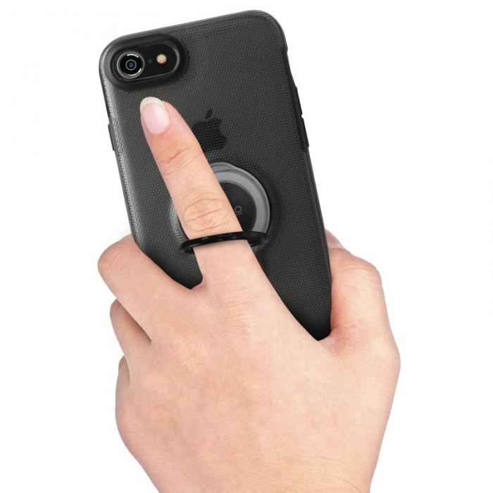 UTGATT5 - Puro - Magnet Ring Cover iPhone 6/7/8/SE 2020 - Svart